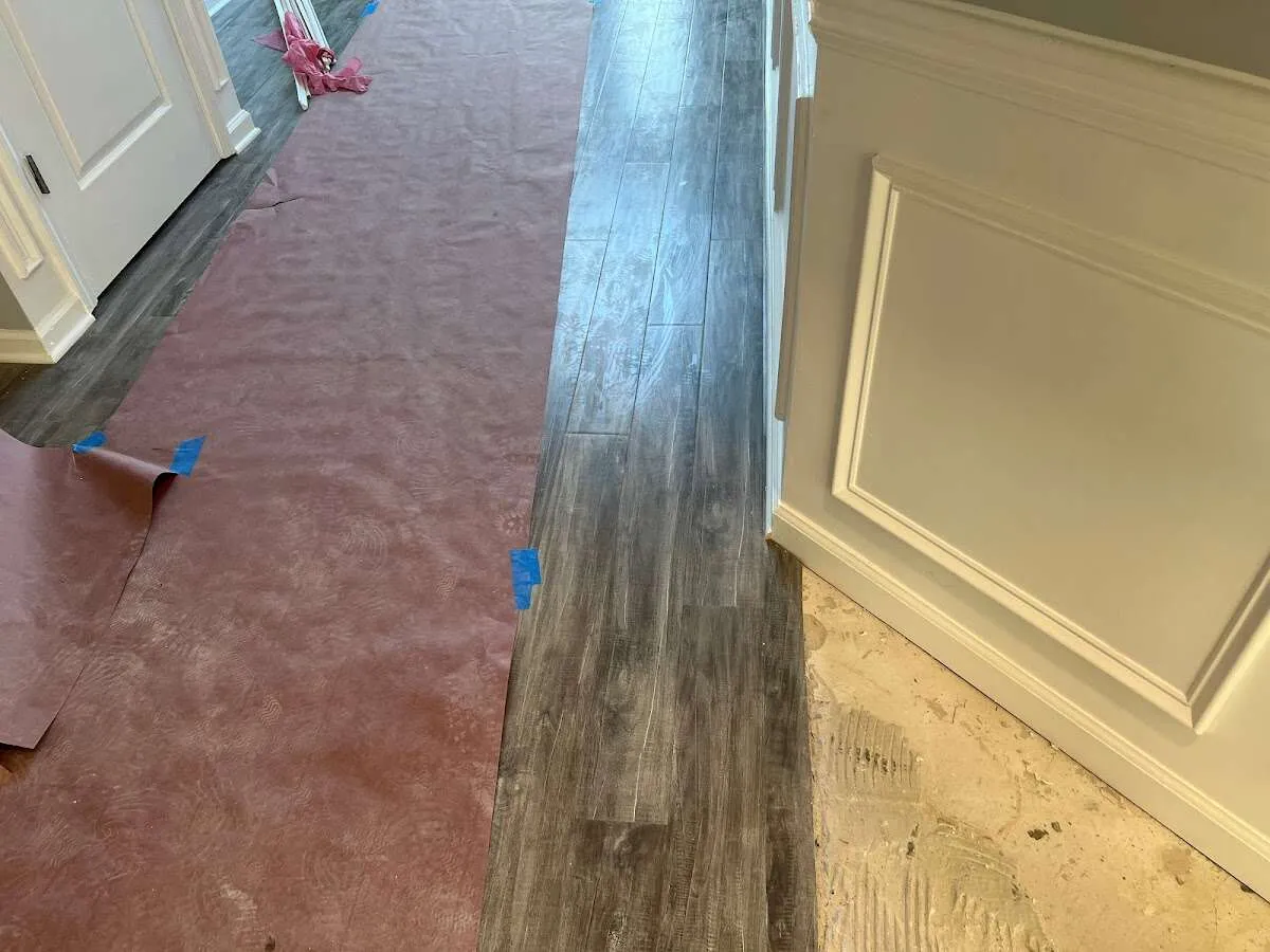 Completed marble shower restoration in West Chester